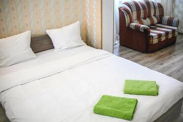 Фото номера Апартаменты с 2 спальнями Гостиница MS Apartments Павшино г. Красногорск 13
